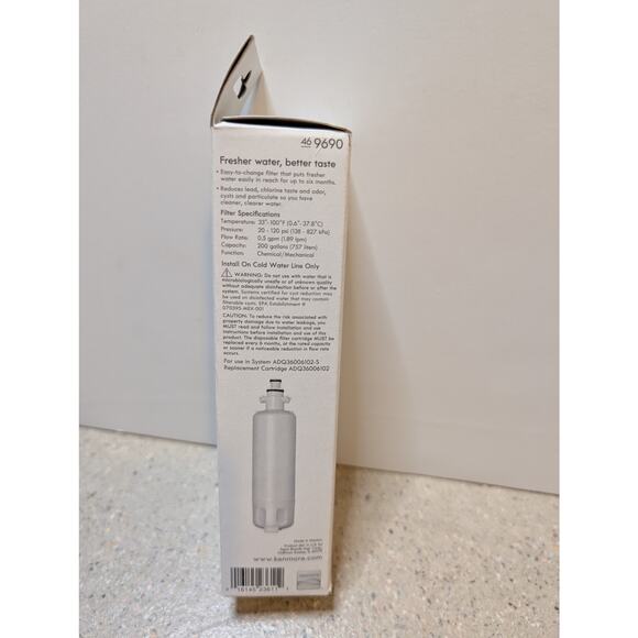 Kenmore Clear 46 9690 Replacement Filter Authentic OEM - New - Picture 5 of 5
